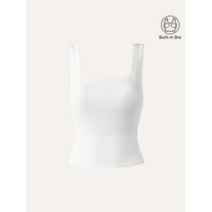 OGL Slinky Square Open-Back Bra Tank Top NWT SIZE S